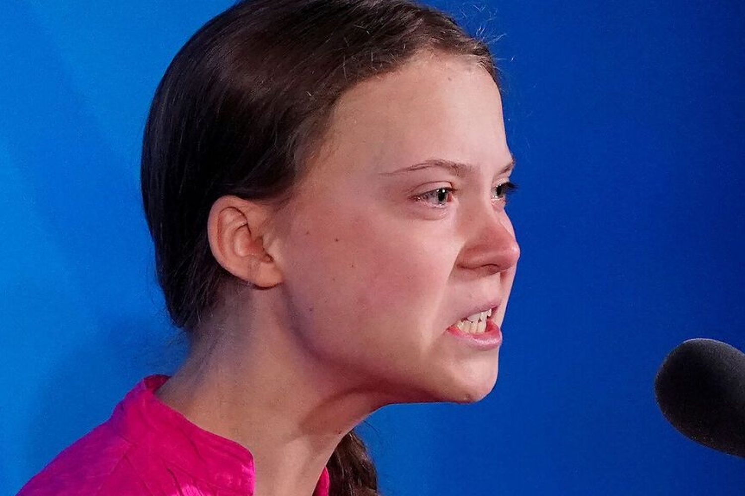 Greta Thunberg.