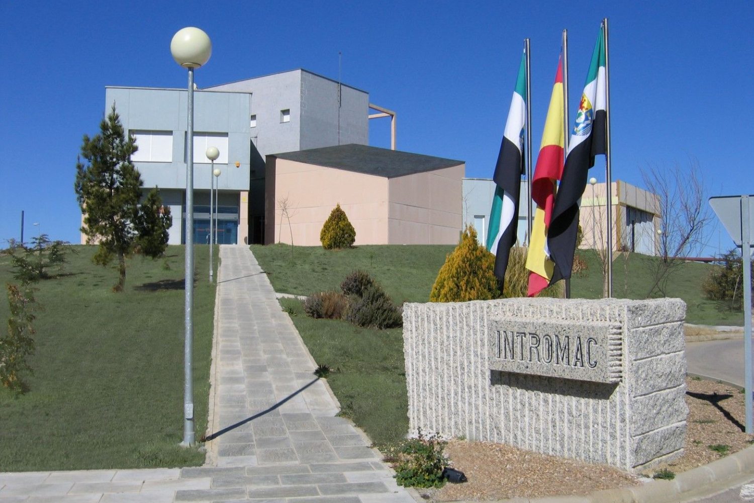 Vista de la sede Intromac en Cáceres.
