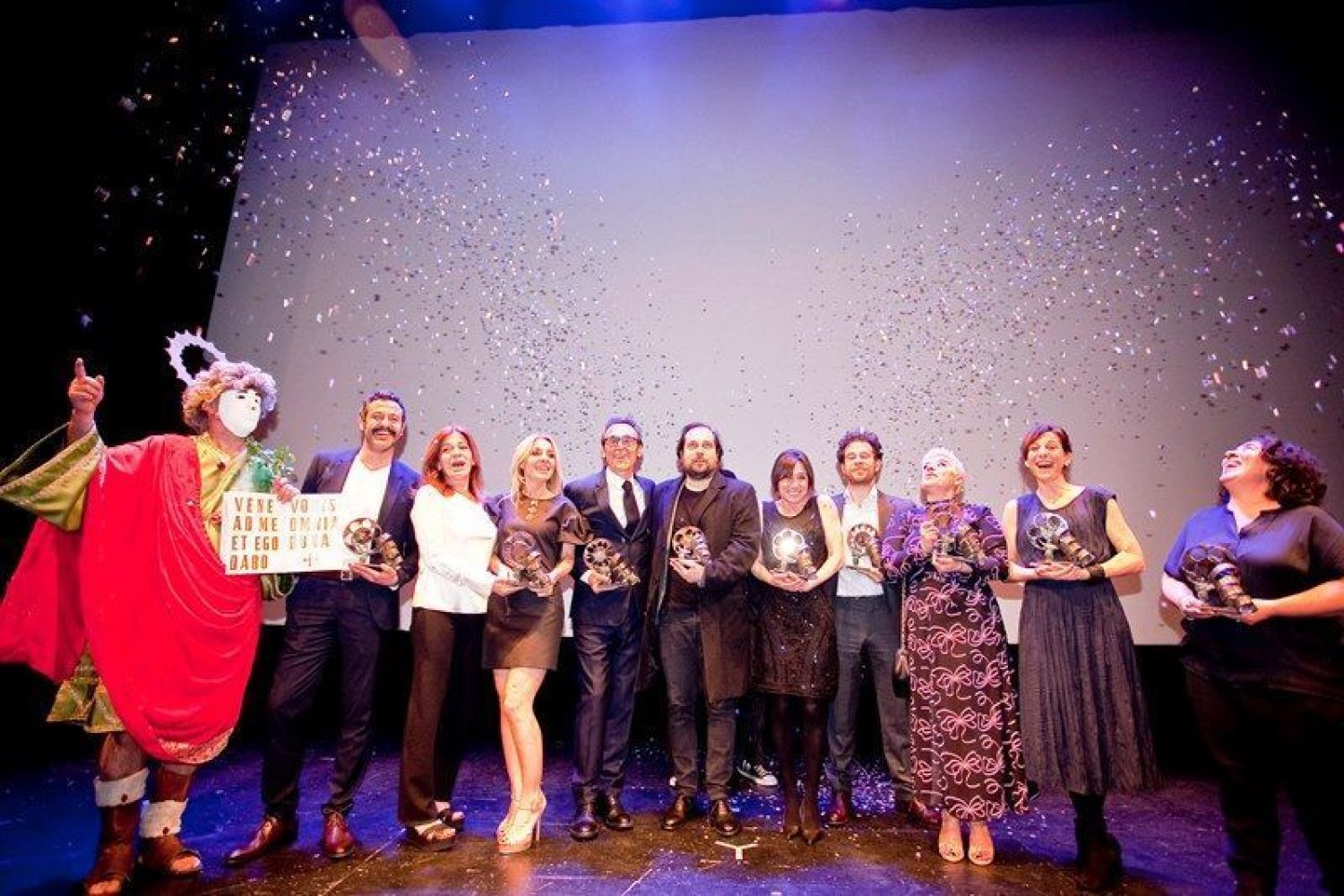 galardonados con los premios San Pancracio. Im: Jorge Rey. Cedida.