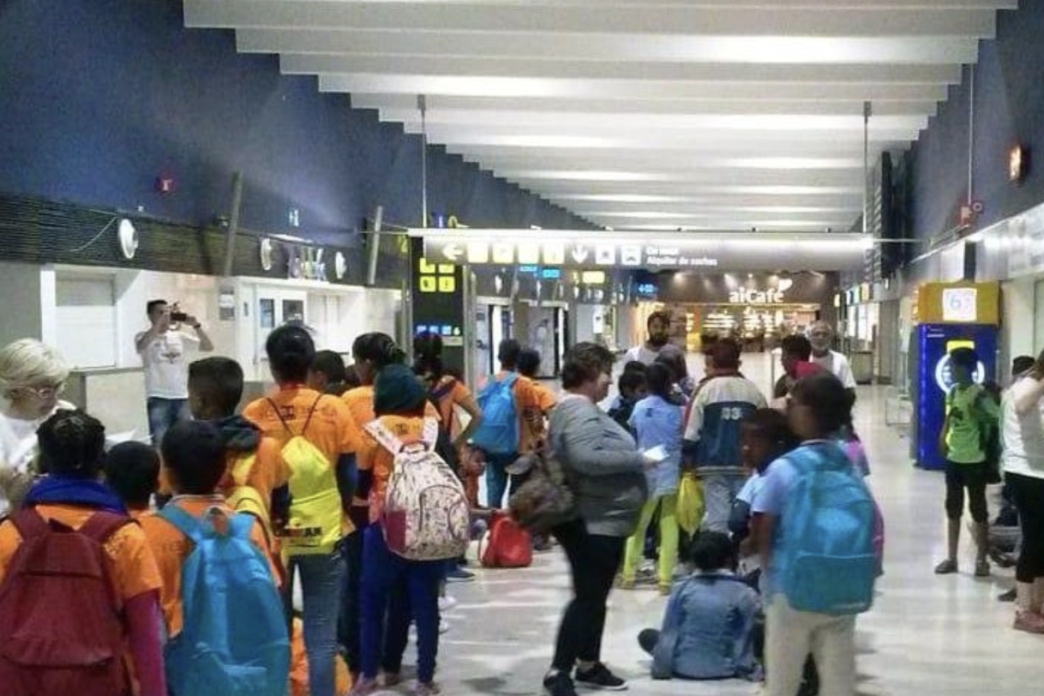 LLEGADA NIÑOS