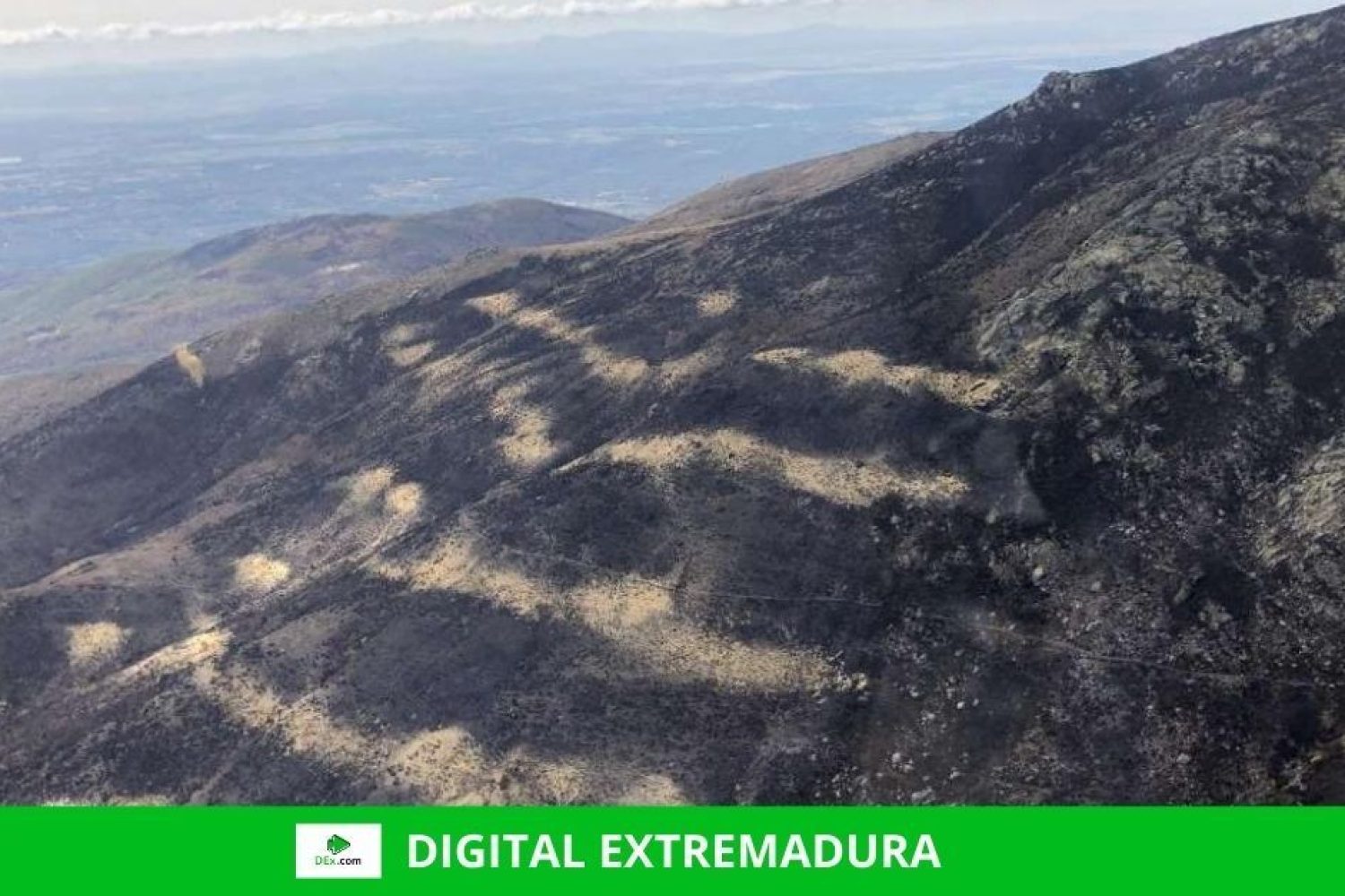 La Junta prohíbe cazar en los terrenos forestales afectados por el incendio de los Valles del Jerte y La Vera