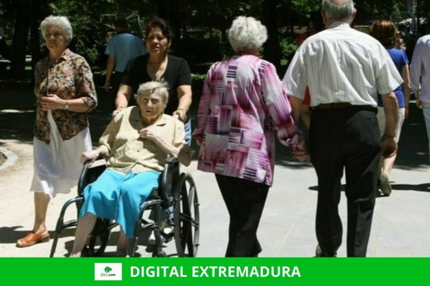La pensión media de jubilación en Extremadura se sitúa en 966,87 euros