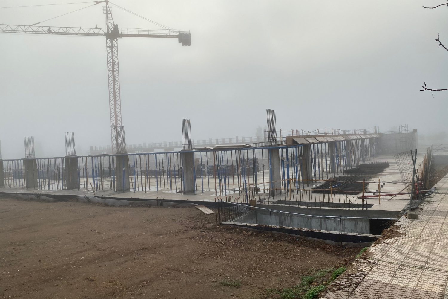 La piscina de la margen derecha, hoy
