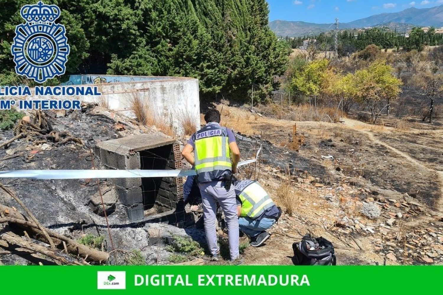 Los especialistas en incendios de la Policía Científica investigaron más de cuatro siniestros al día en el 2019