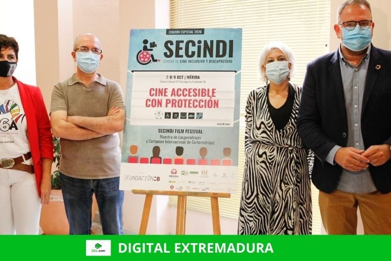 Mérida prepara para octubre la III Edición de la Semana de Cine Inclusivo y Discapacidad (SECINDI)