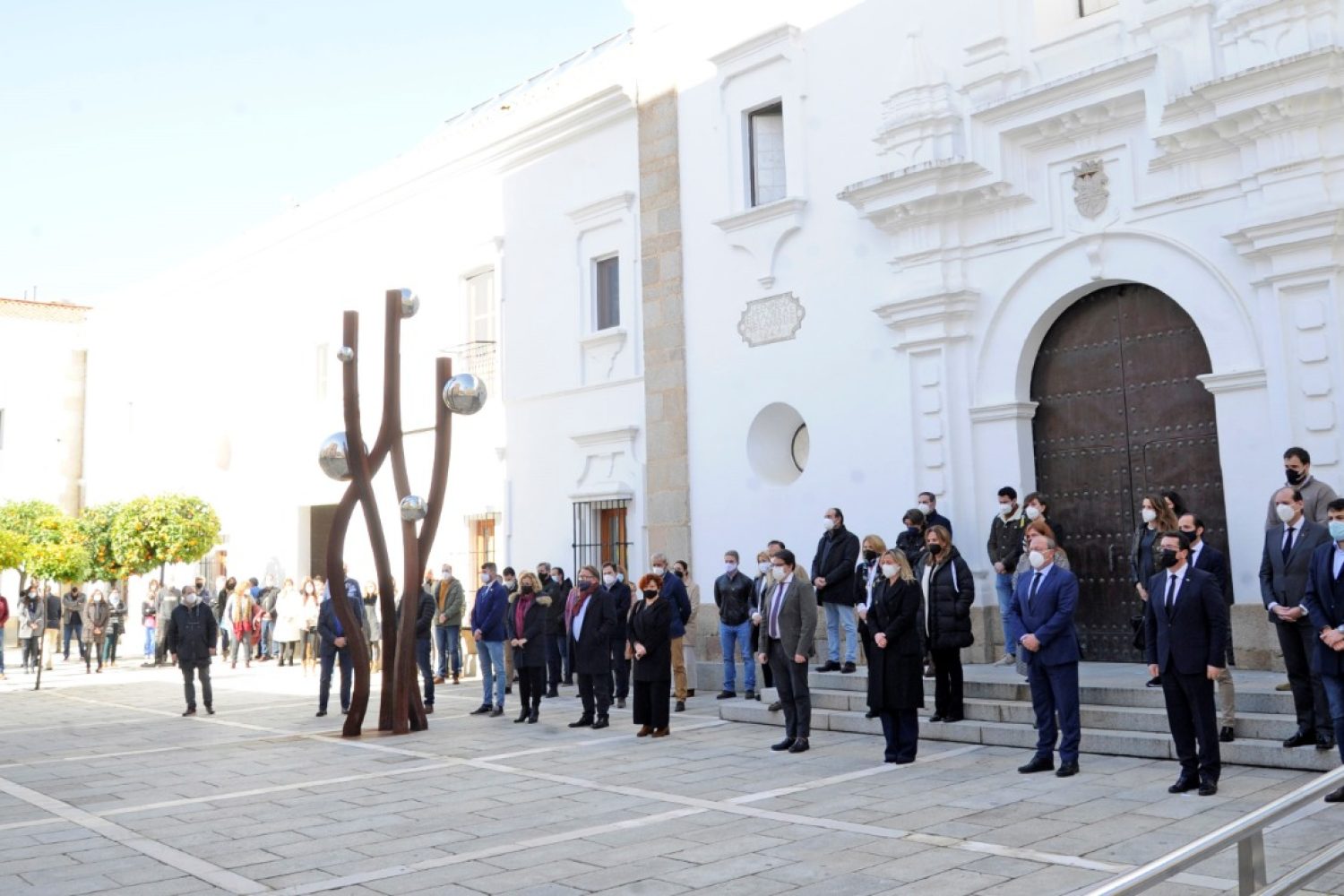 Minuto de silencio en memoria de Consuelo Rodríguez Píriz