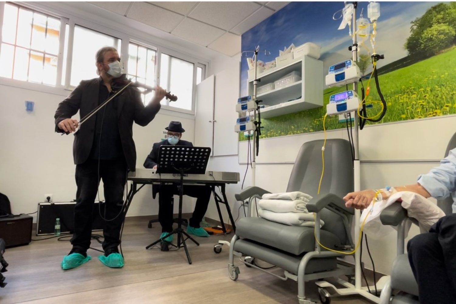 Musicos Solidarios sin Frontera_Hospital Día Clideba