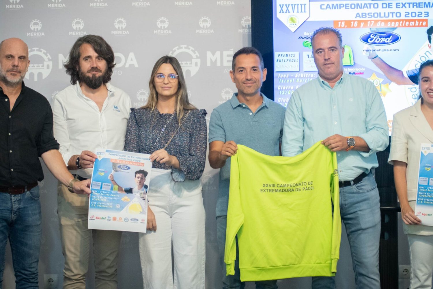 PRESENTACIÓN CAMPEONATO DE EXTREMADURA DE PÁDEL