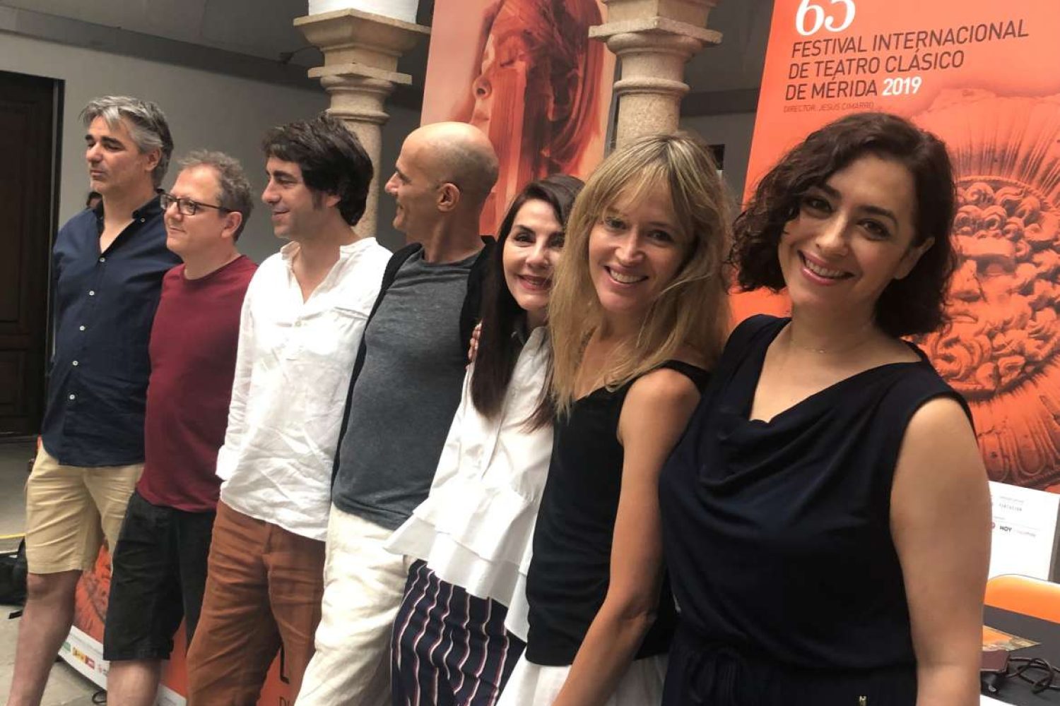 Elenco artístico de Pericles..