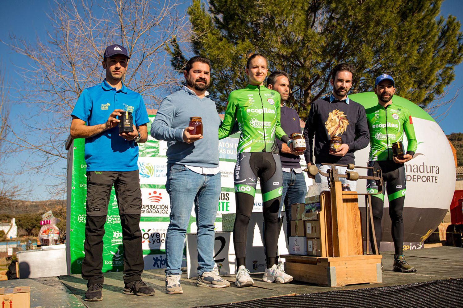 Pesaje ganadores miel