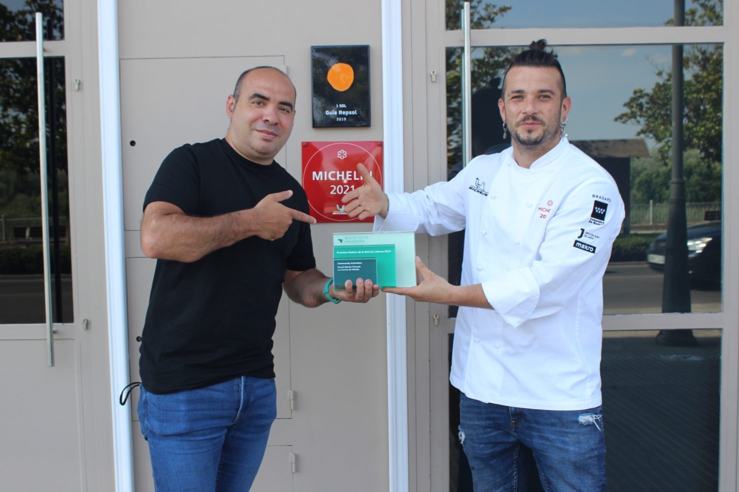 Premio Facebook Gather 2021 David Gibello y Carlos Maldonado