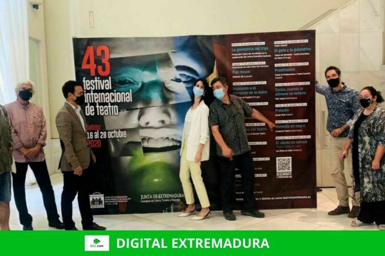Presentación del 43 Festival Internacional de Teatro de Badajoz