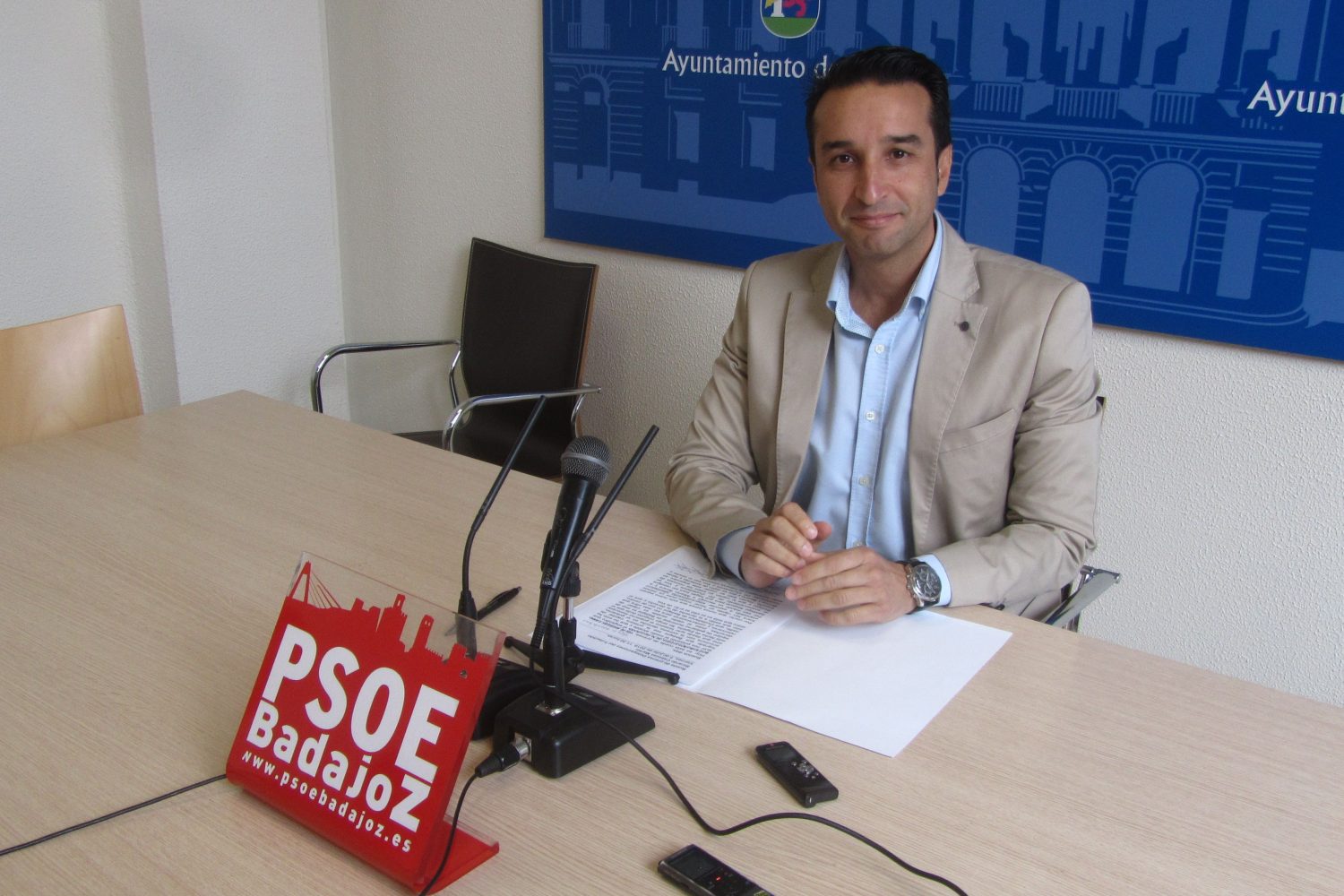 RICARDO CABEZAS, psoe badajoz, 05.07.2019