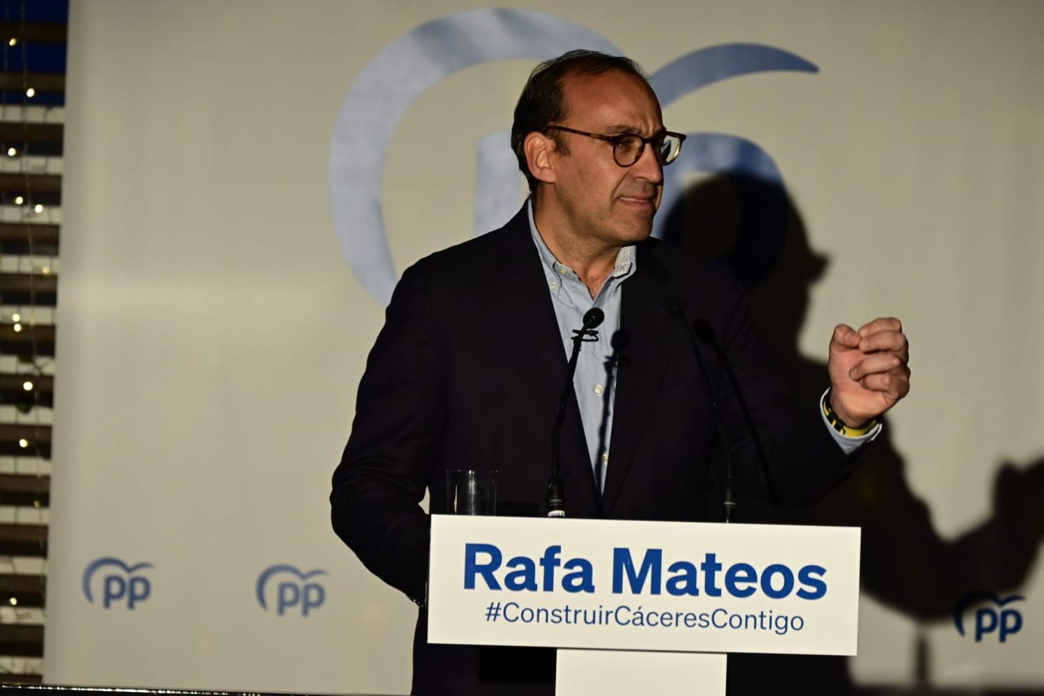 Rafa Mateos durante su intervención