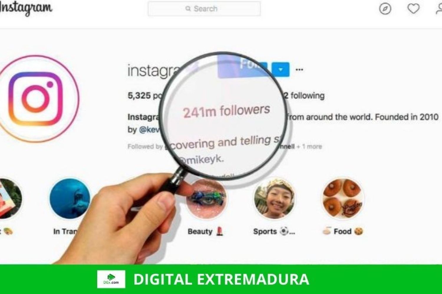 Ser más conocido en Instagram