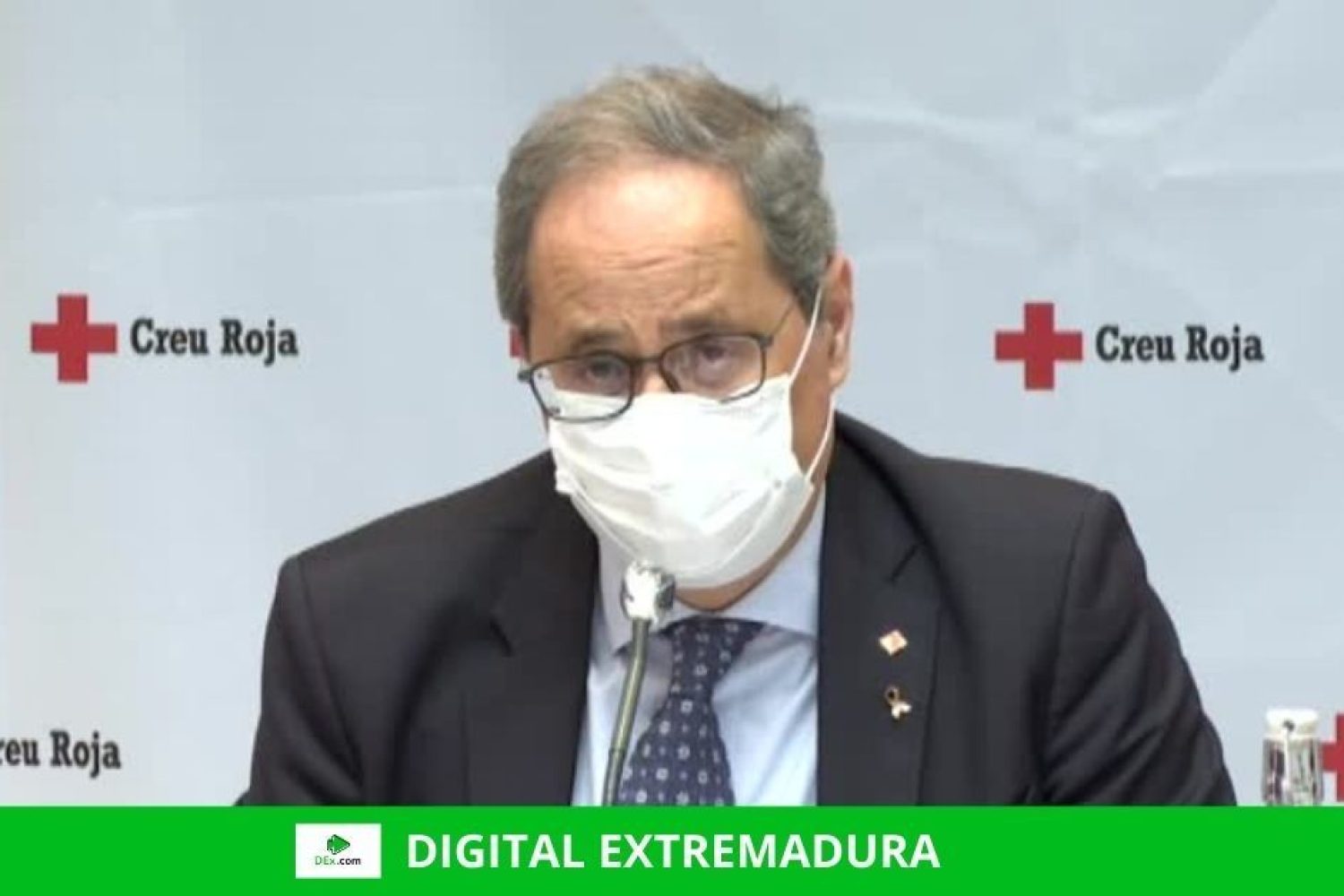 Torra pide a los catalanes que no viajen a Madrid y controlará la llegada de madrileños a Cataluña