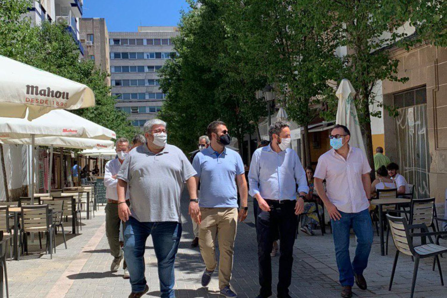Visita obras Los Obispos
