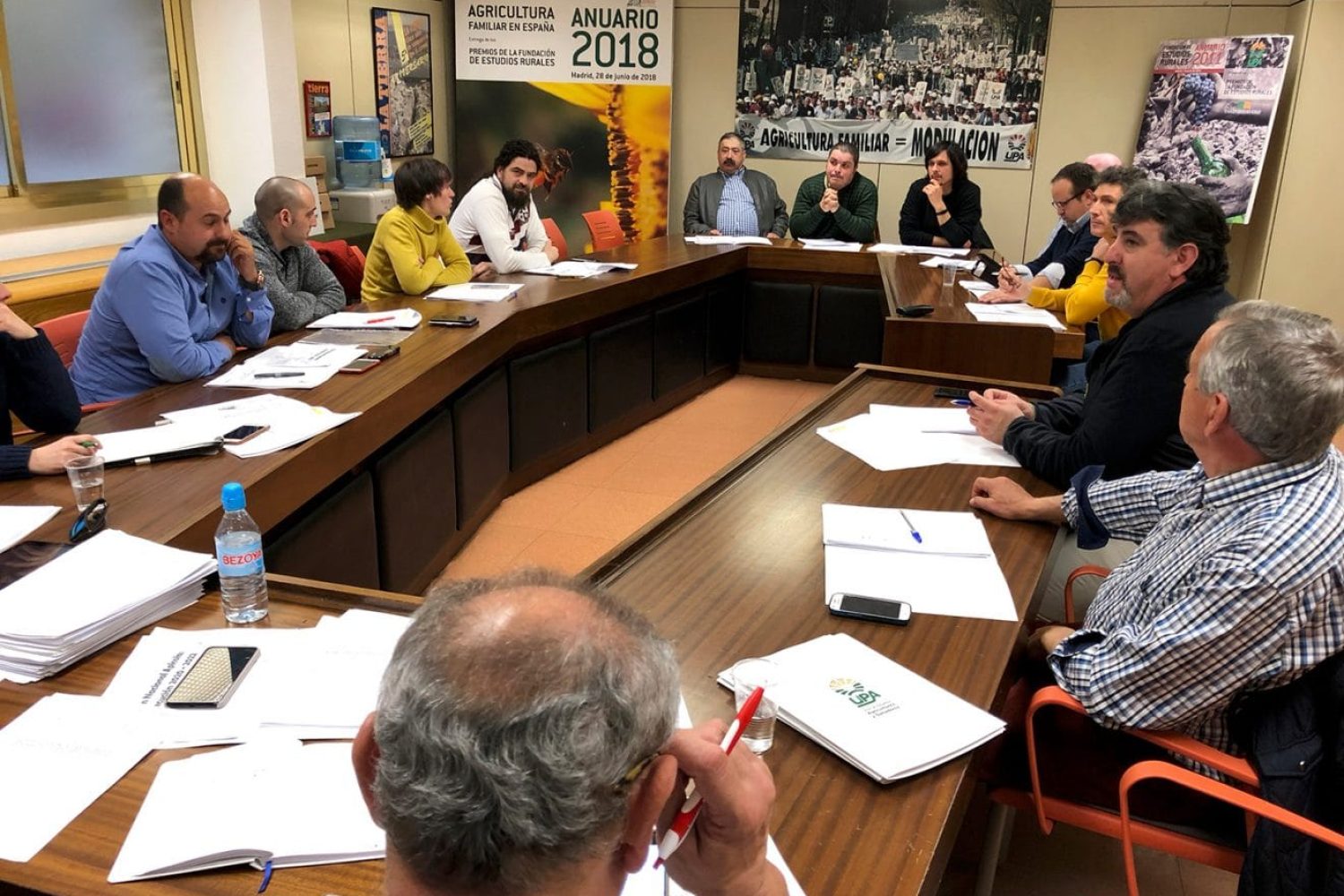 Imagen de la reunión de la sectorial de Apicultura.