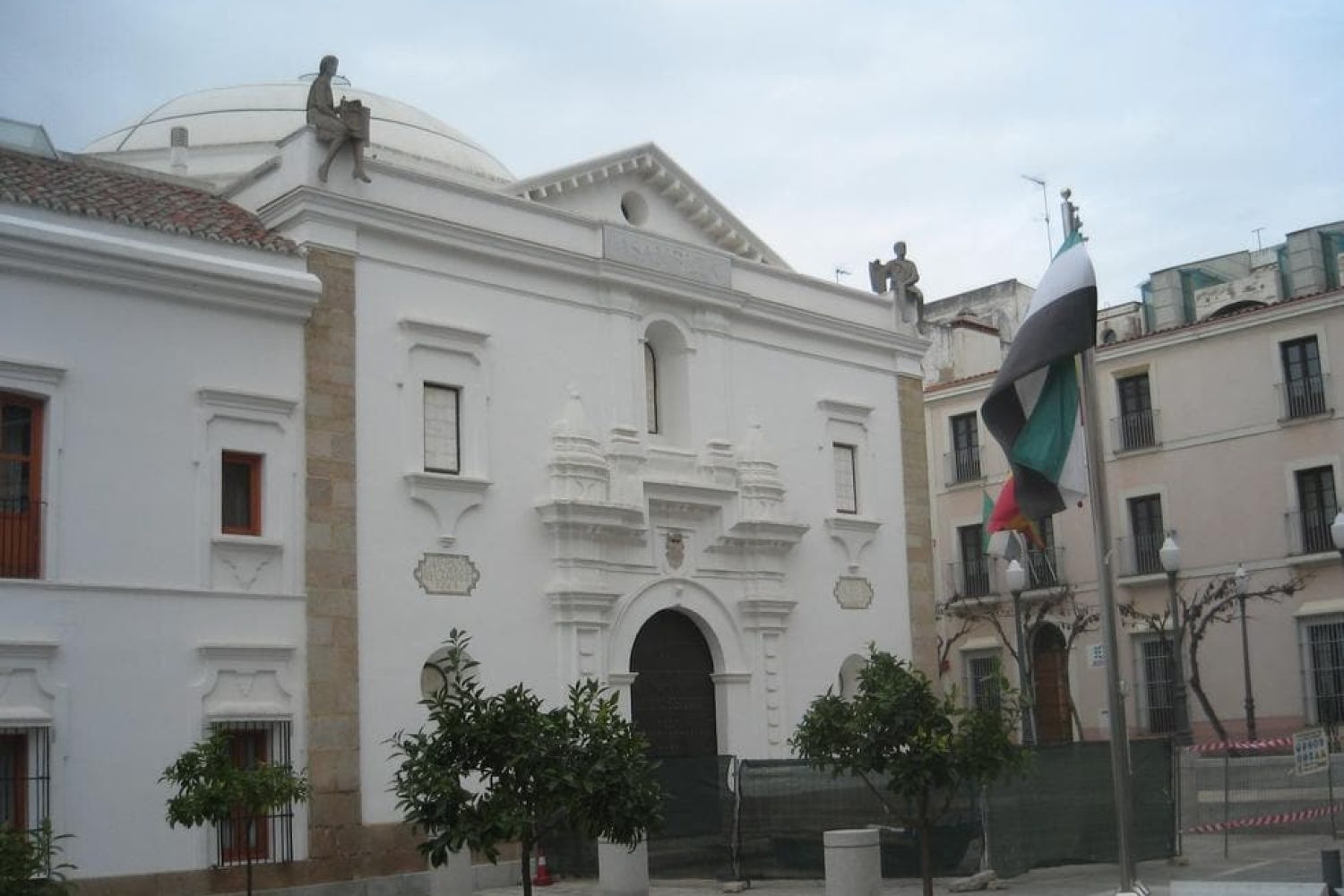 Imagen de la sede de la Asamblea de Extremadura.