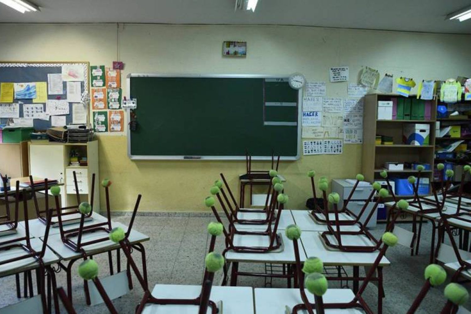 aula en cuarentena