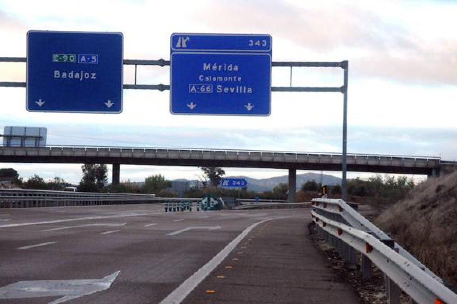 Autovía A5.