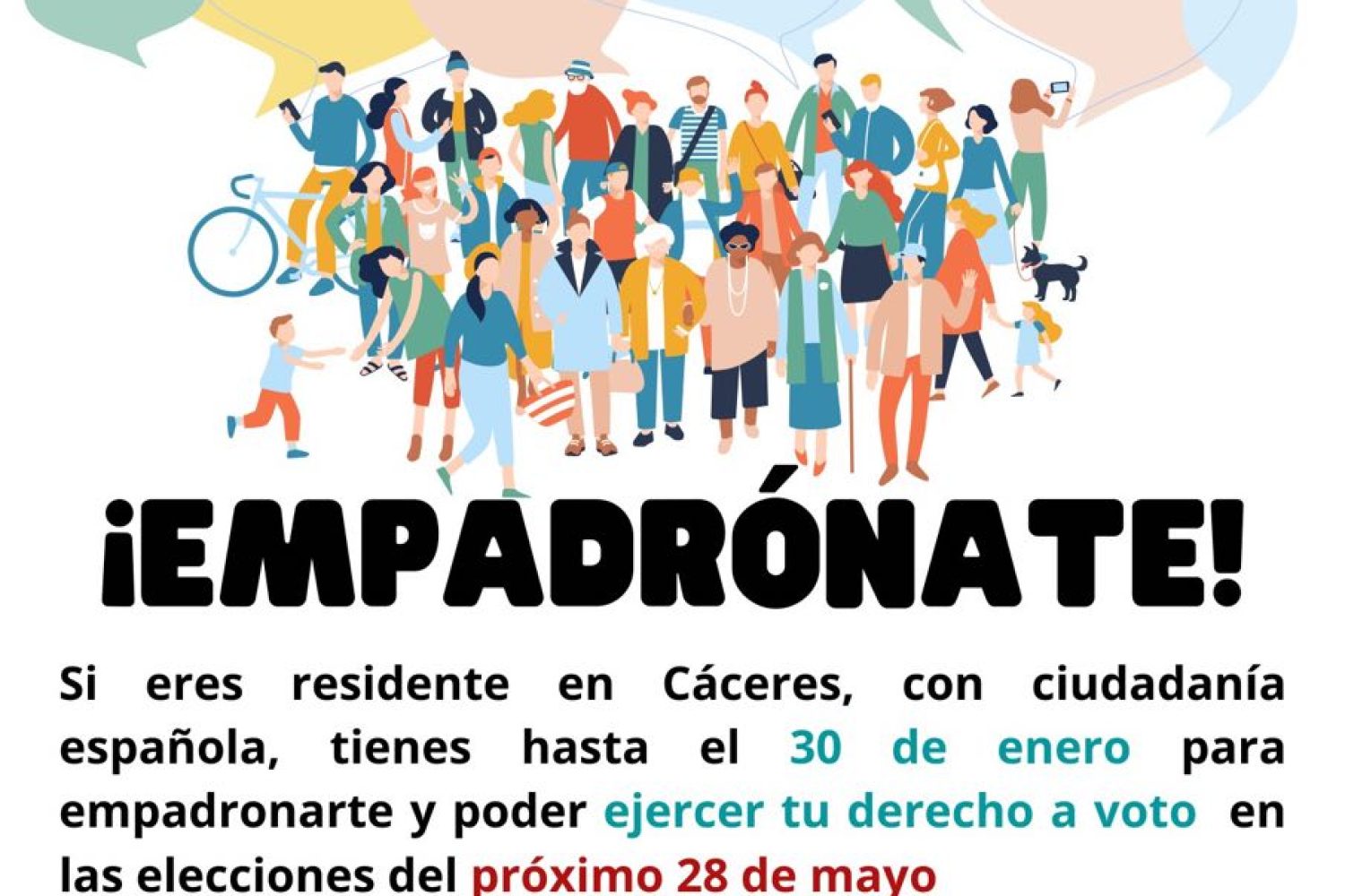 caceres empadronate