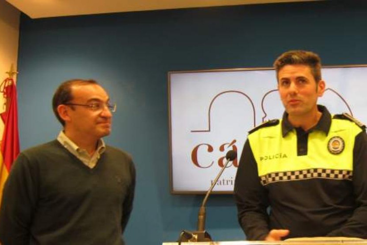 Rafa Mateos y Benedicto Cacho.