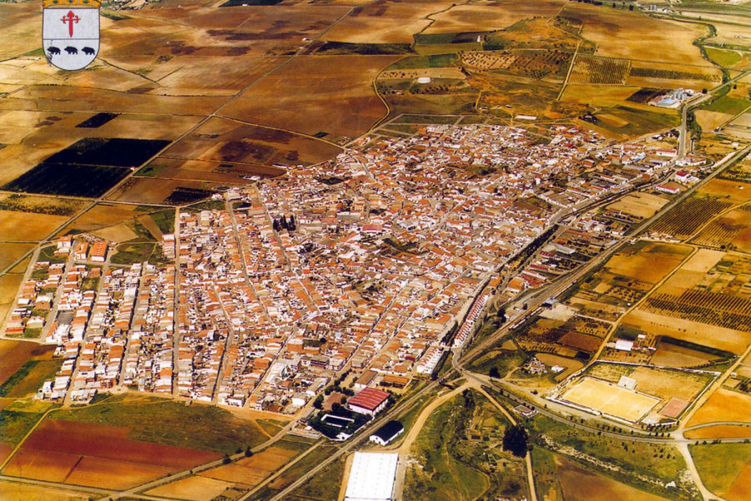 Vista aérea de Calamonte.