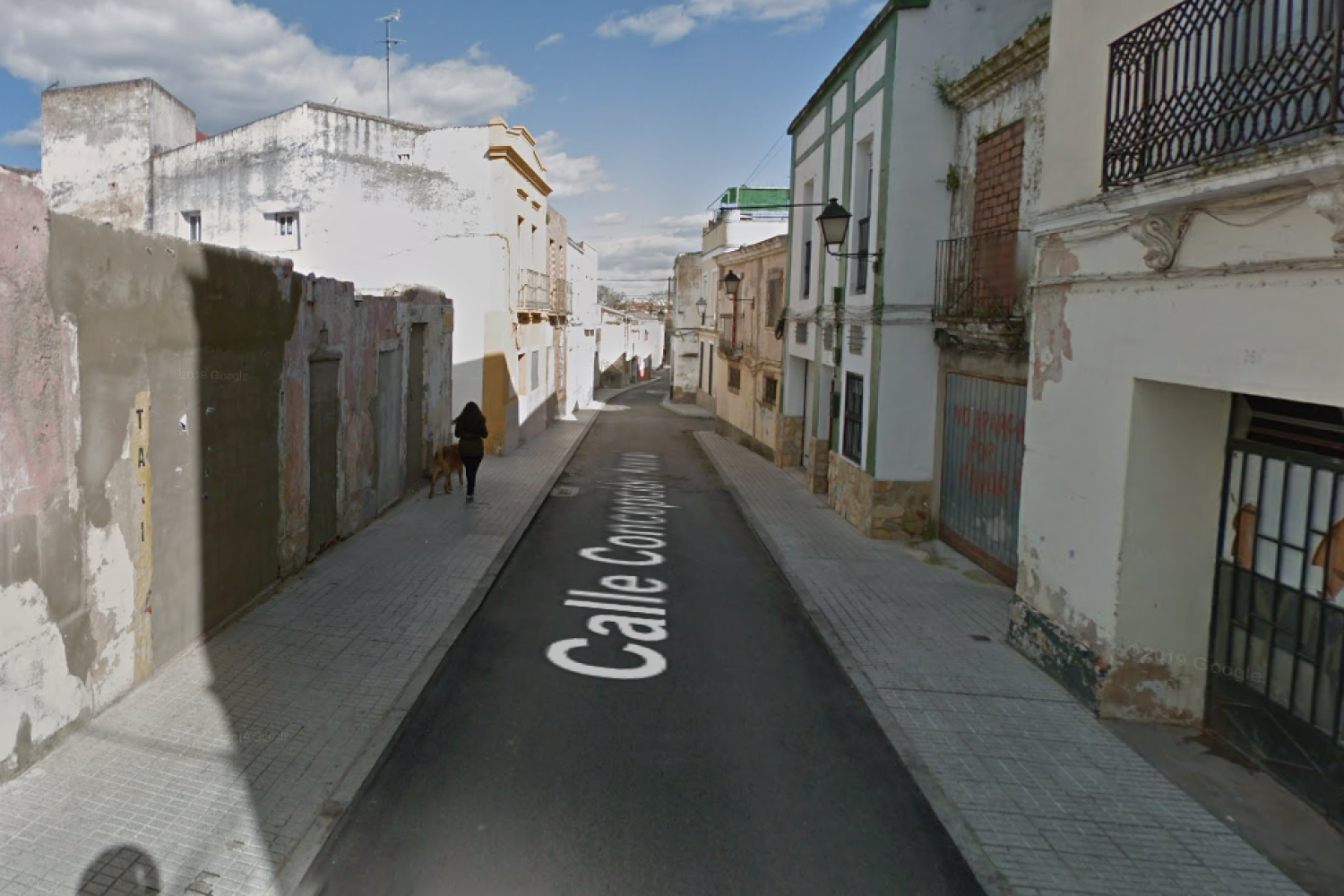 Calle Concepcion Arenal . Badajoz. Google Maps.