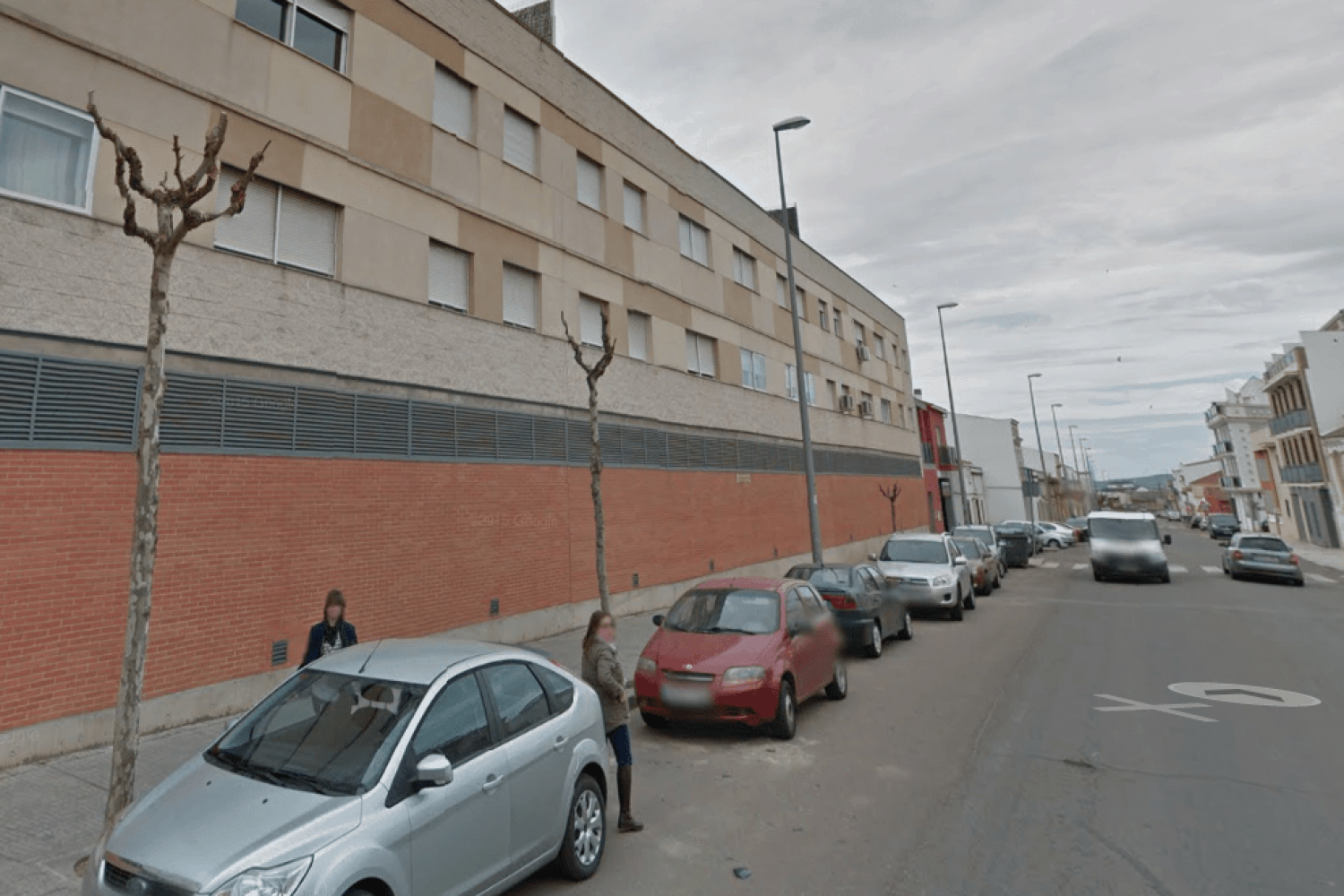 Calle Manzanedo, de D. Benito, lugar donde ha ocurrido el suceso.