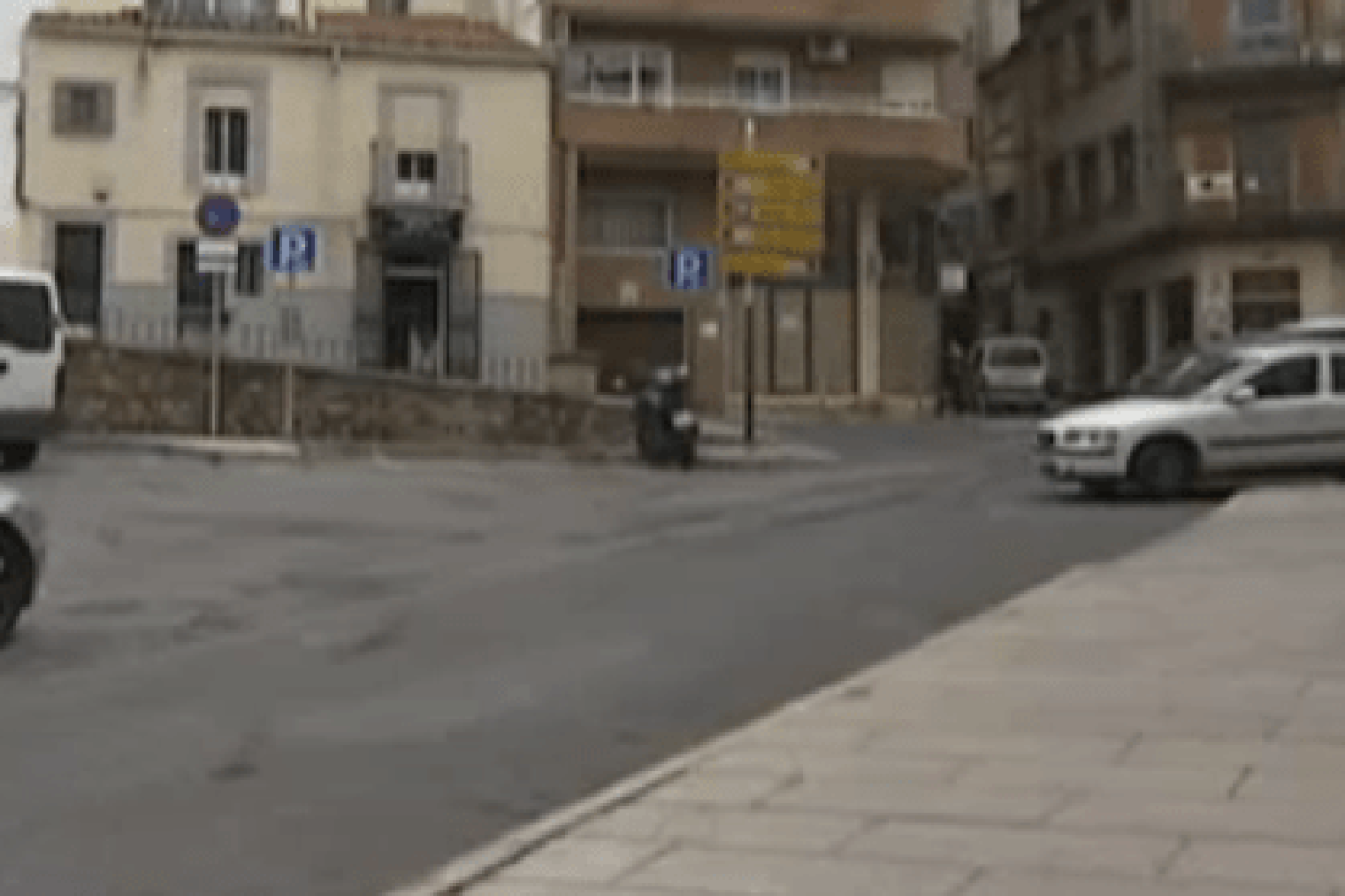Zona de Cáceres donde el violador de la Madrila reincidió en su delito de abuso sexual.