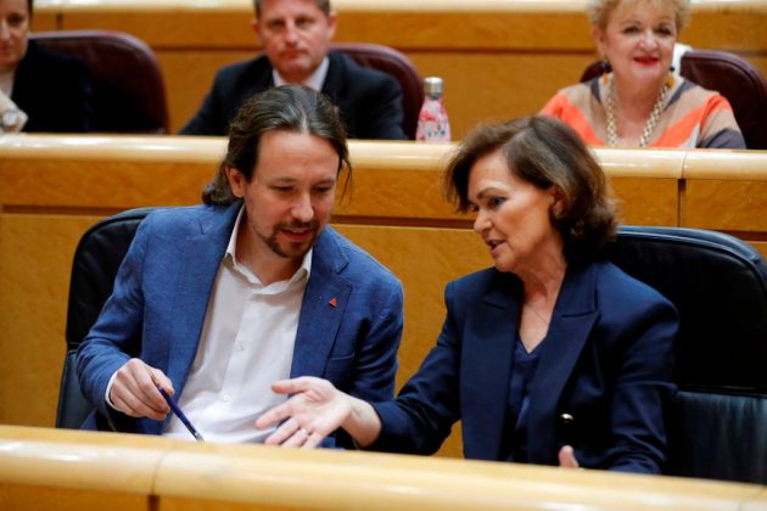 Calvo e Iglesias.