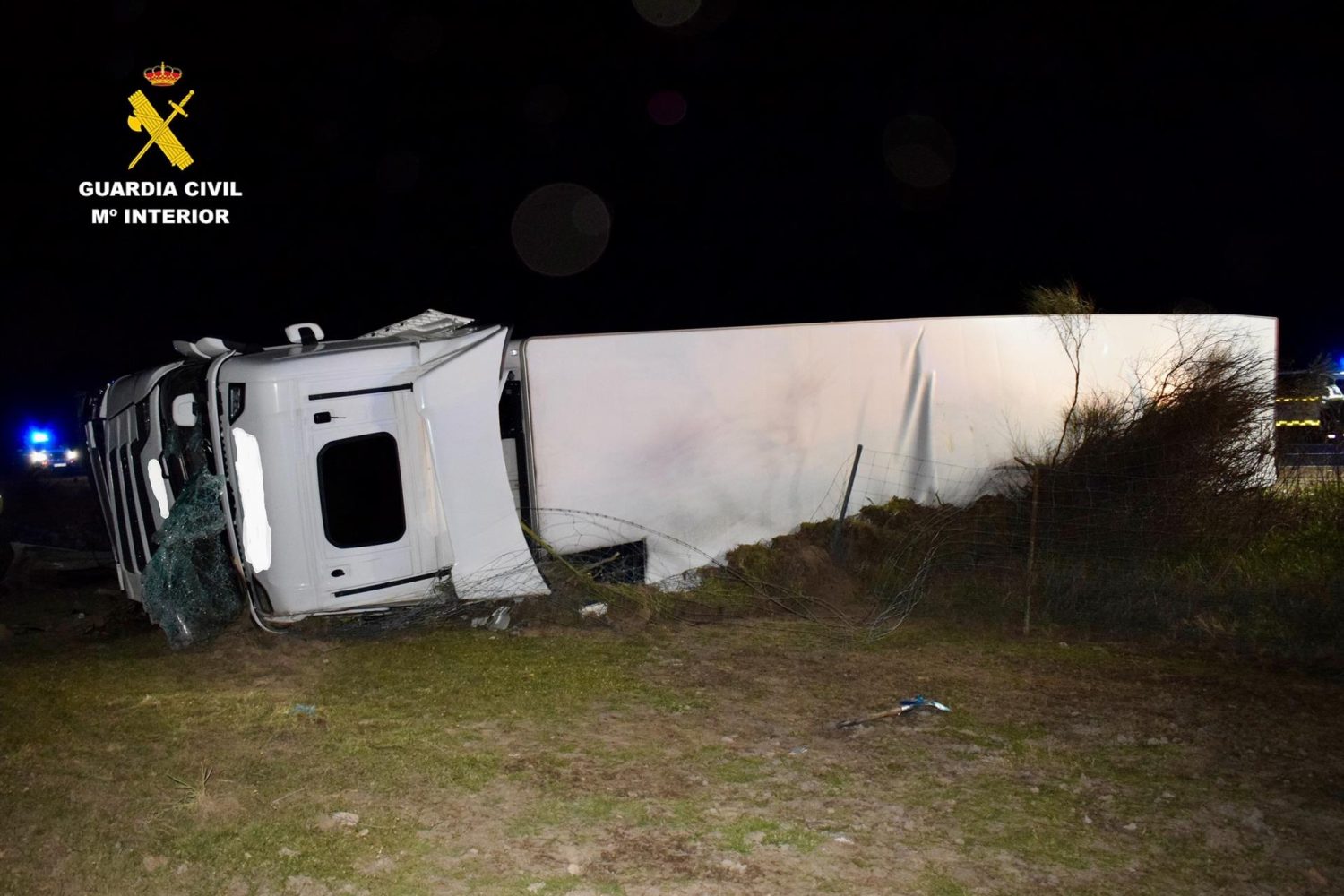 camion accidentado