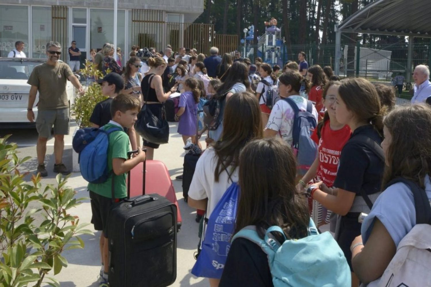 Niñas y niños de un campamento de verano en una imagen de archivo. | Rosa Veiga