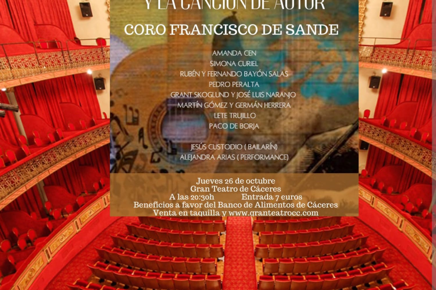 cantautaria VIII cartel promo