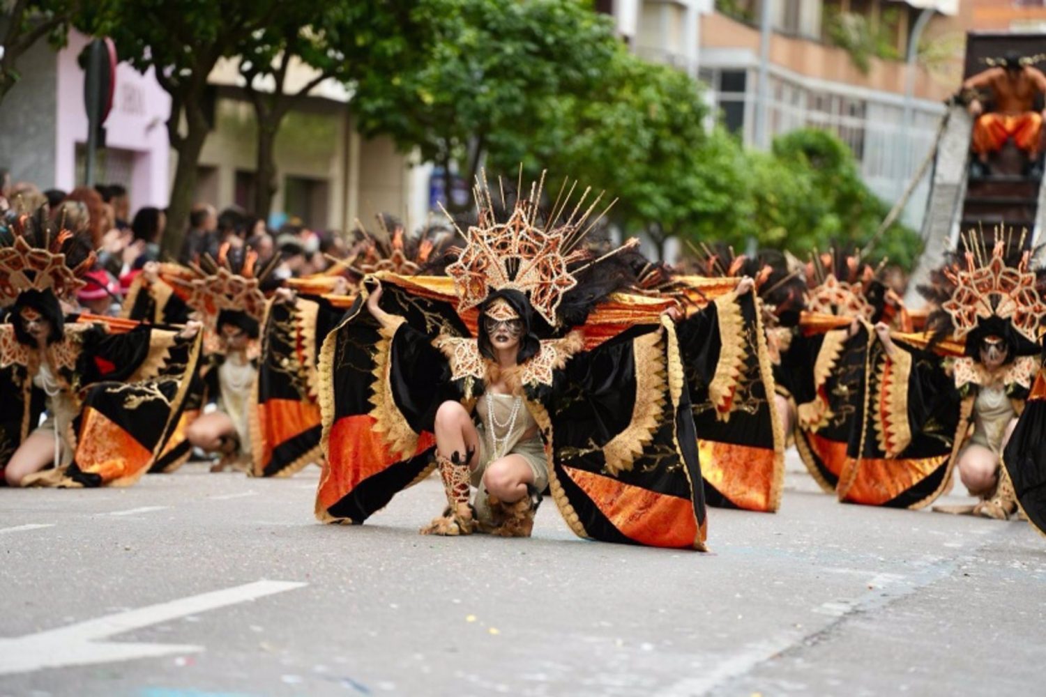 Caribe se hace con el primer premio del Gran Desfile del Carnaval de Badajoz 2024.