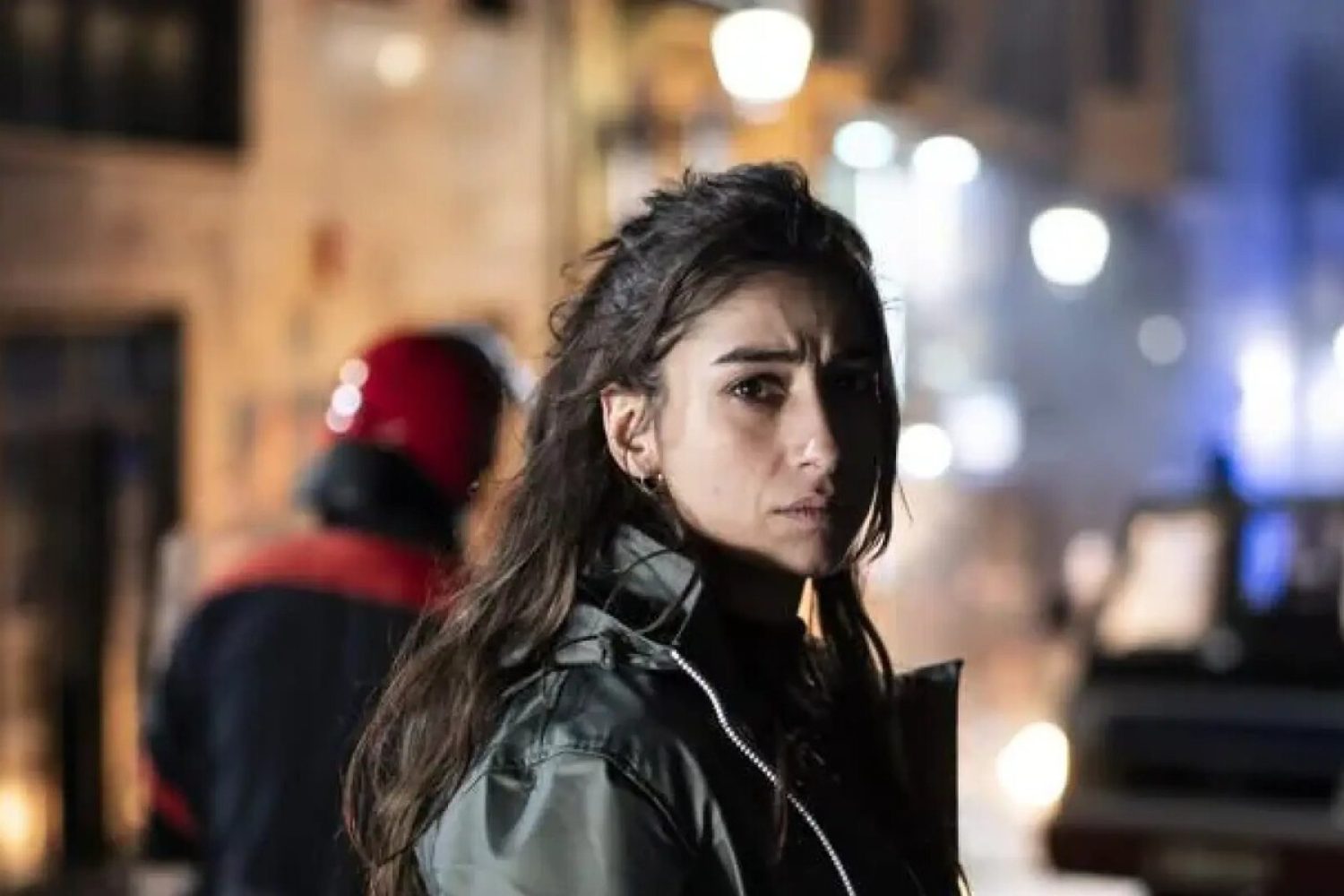 Carolina Yuste, en un fotograma de La infiltrada