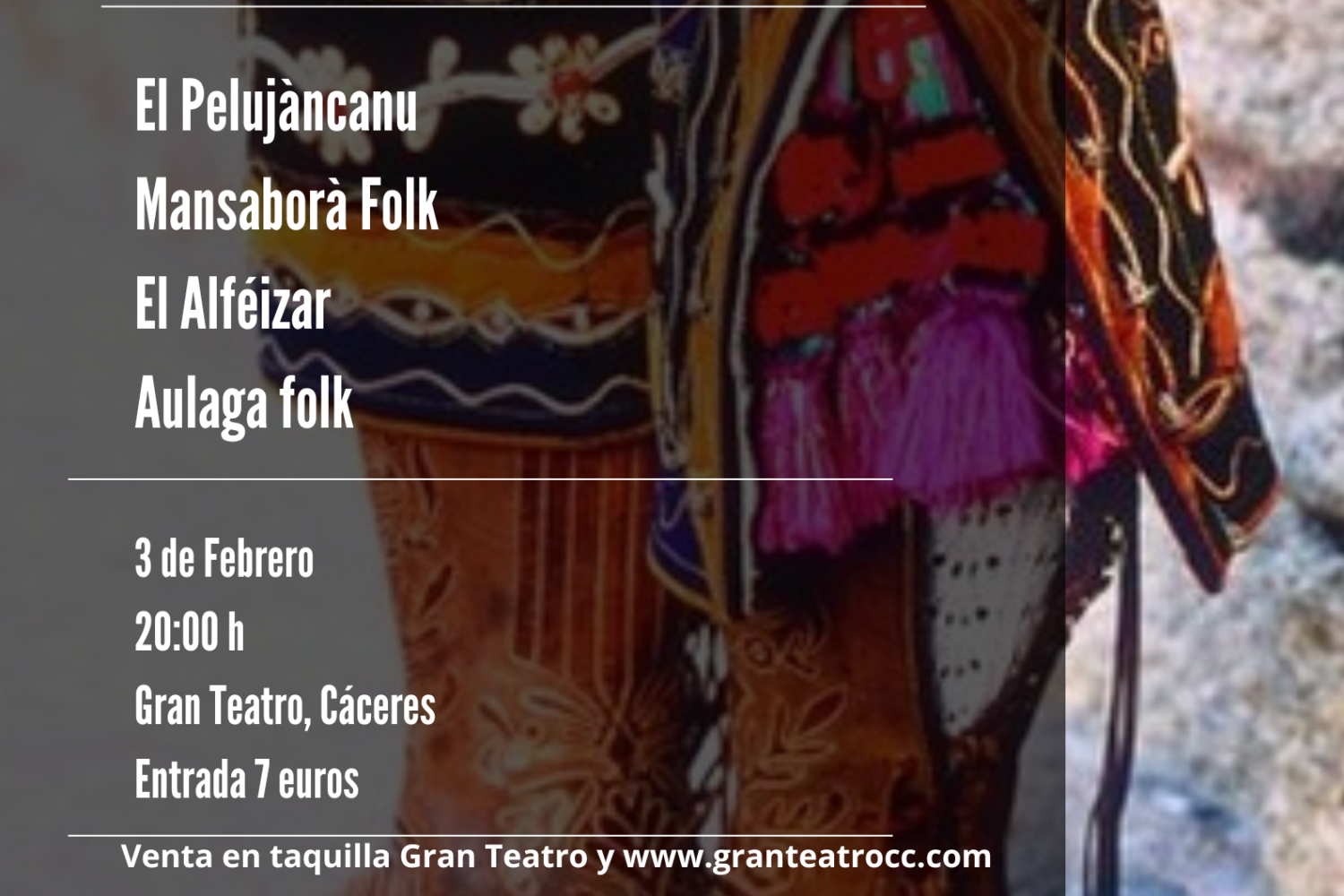 cartel cantautaria VII valido