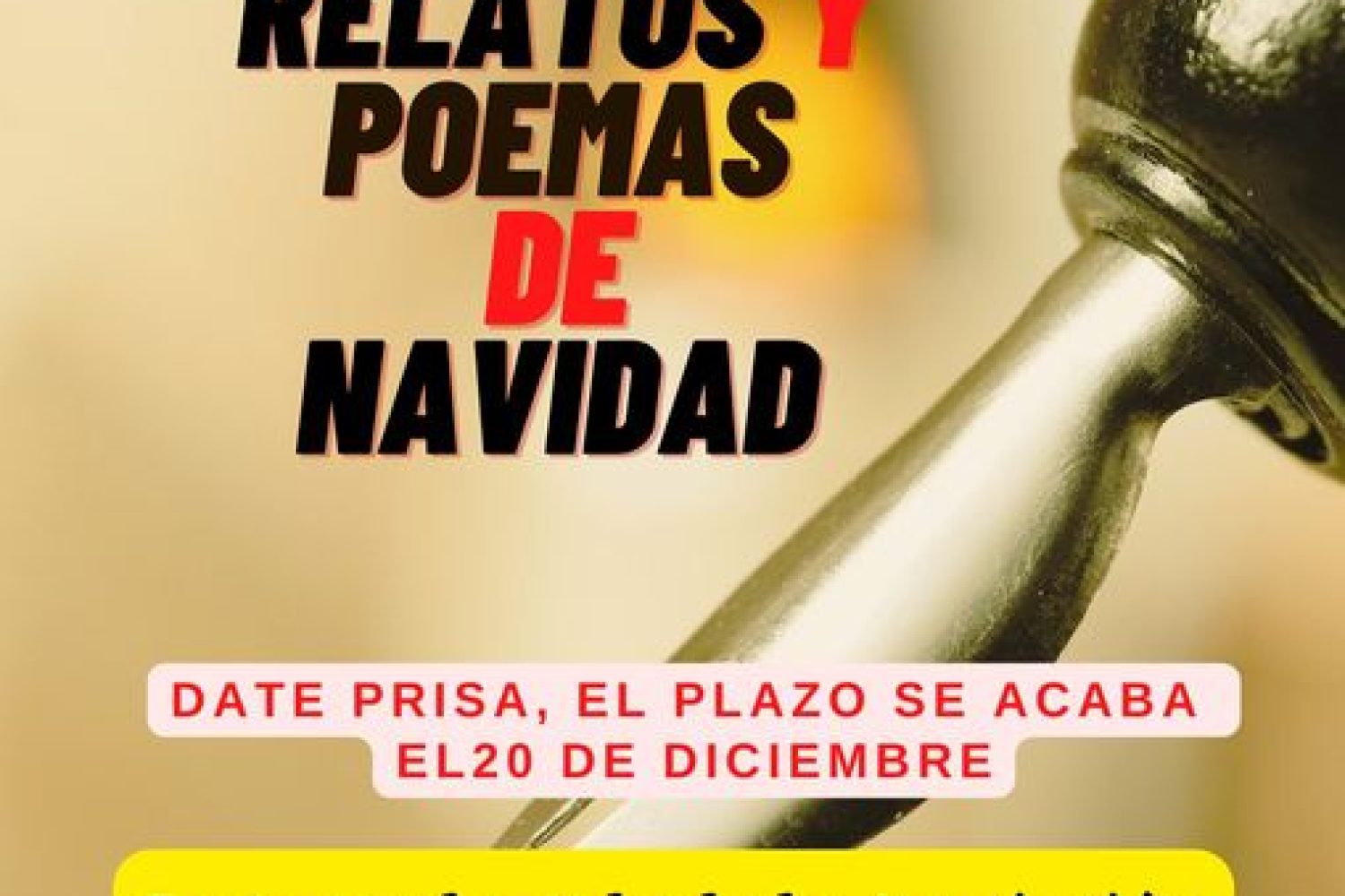 cartel certamen medios