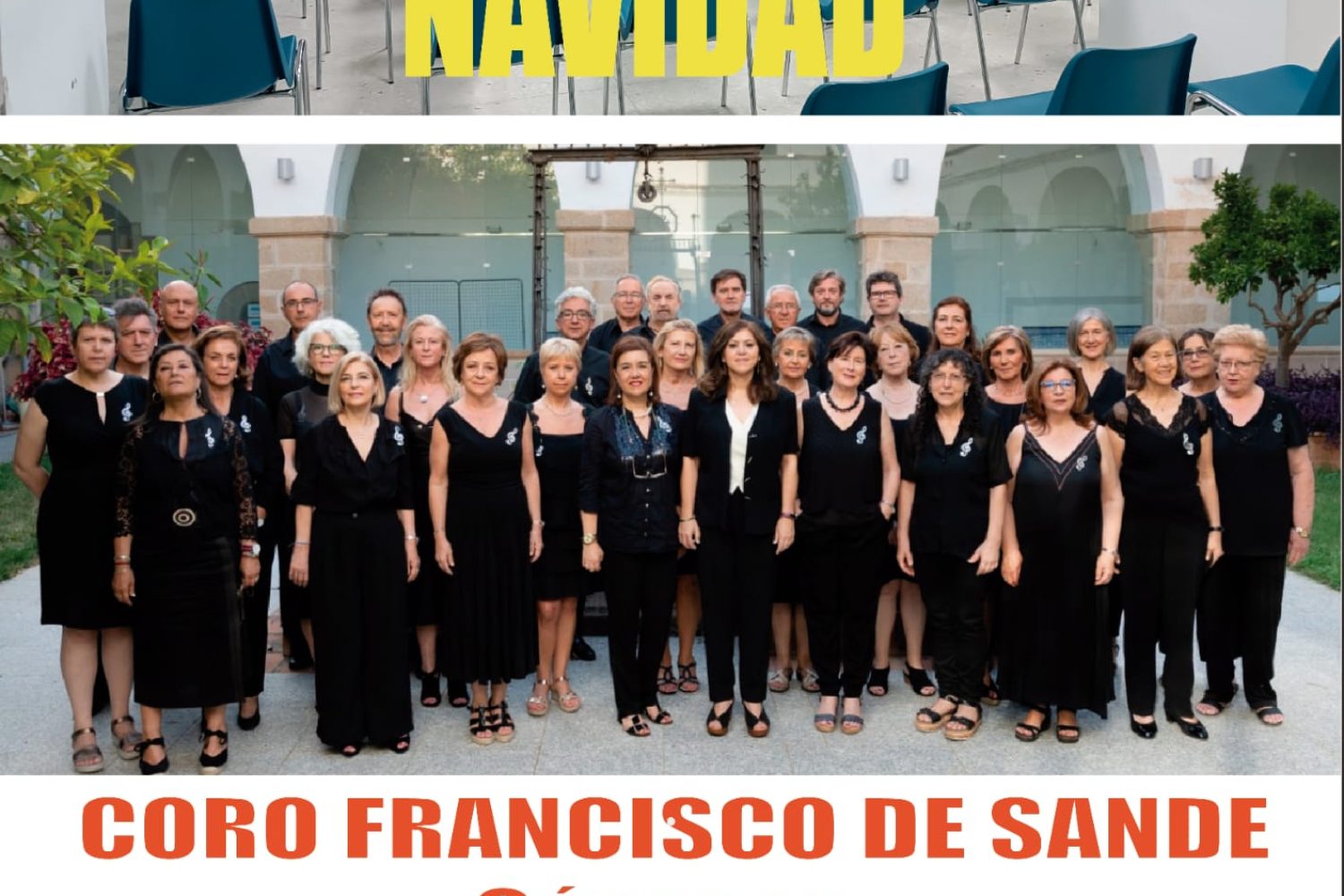 cartel concierto coro francisco de sande sede