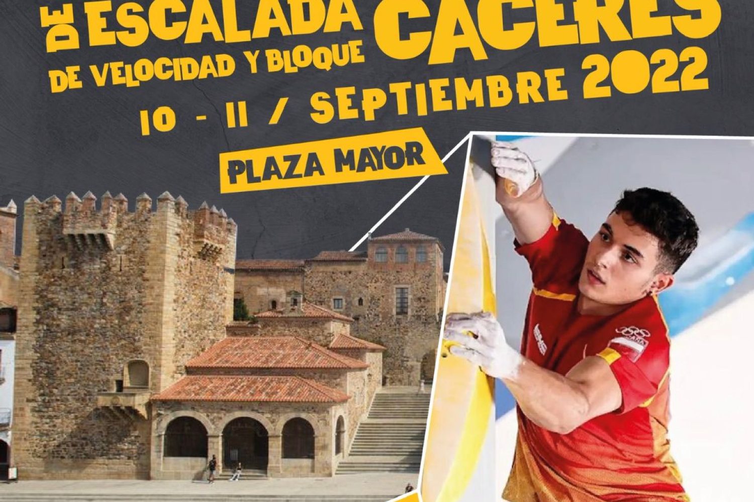 cartel copa españa escalada