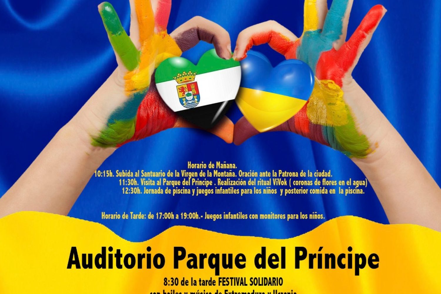 cartel festival solidario ucraniano