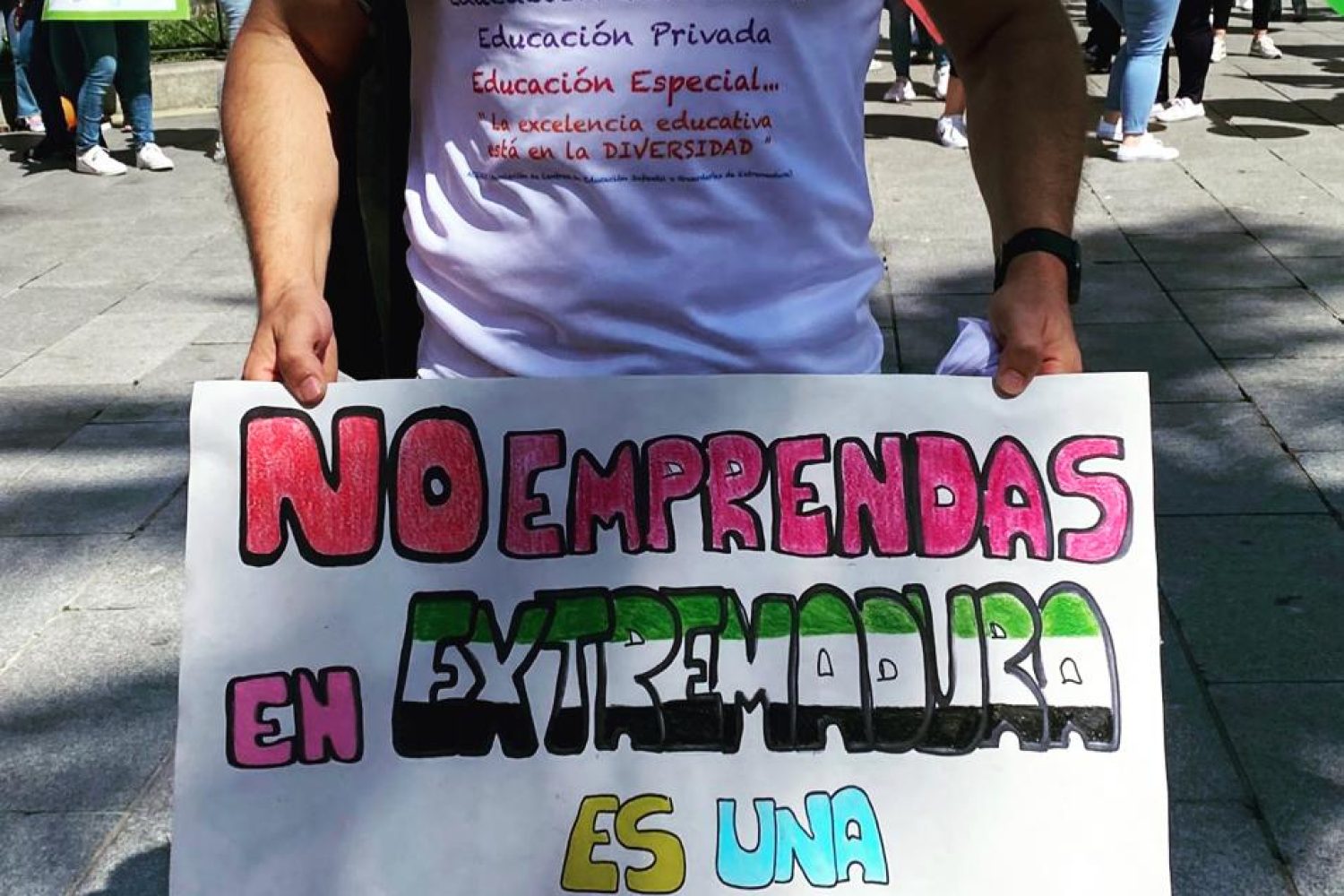 cartel guarderías
