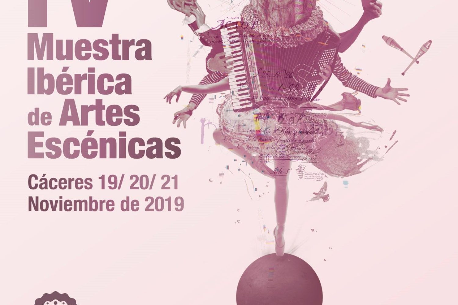 cartel muestra artes escencias