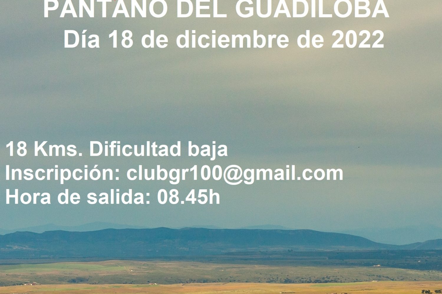 cartel ruta cc