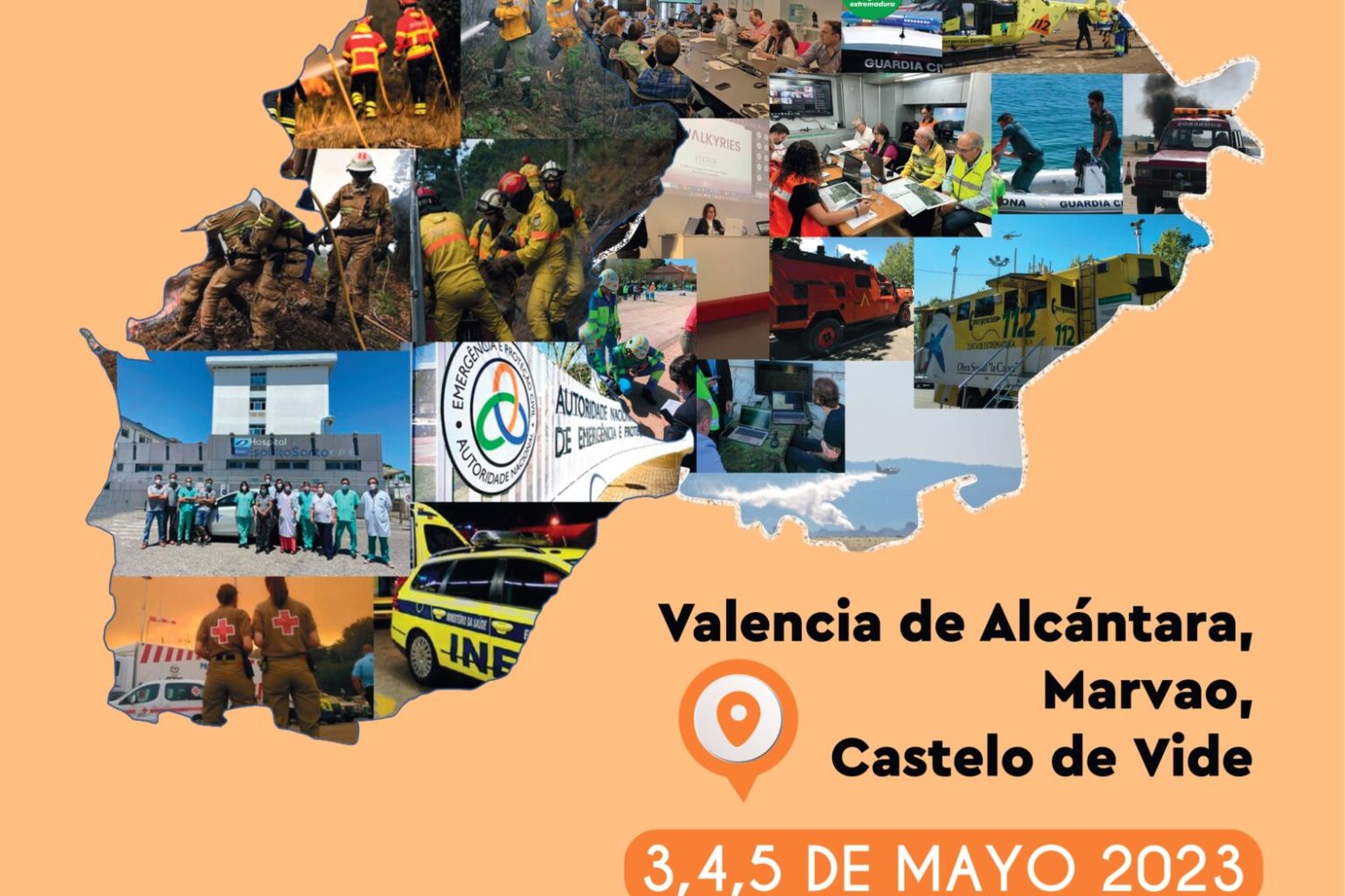 cartel simulacro