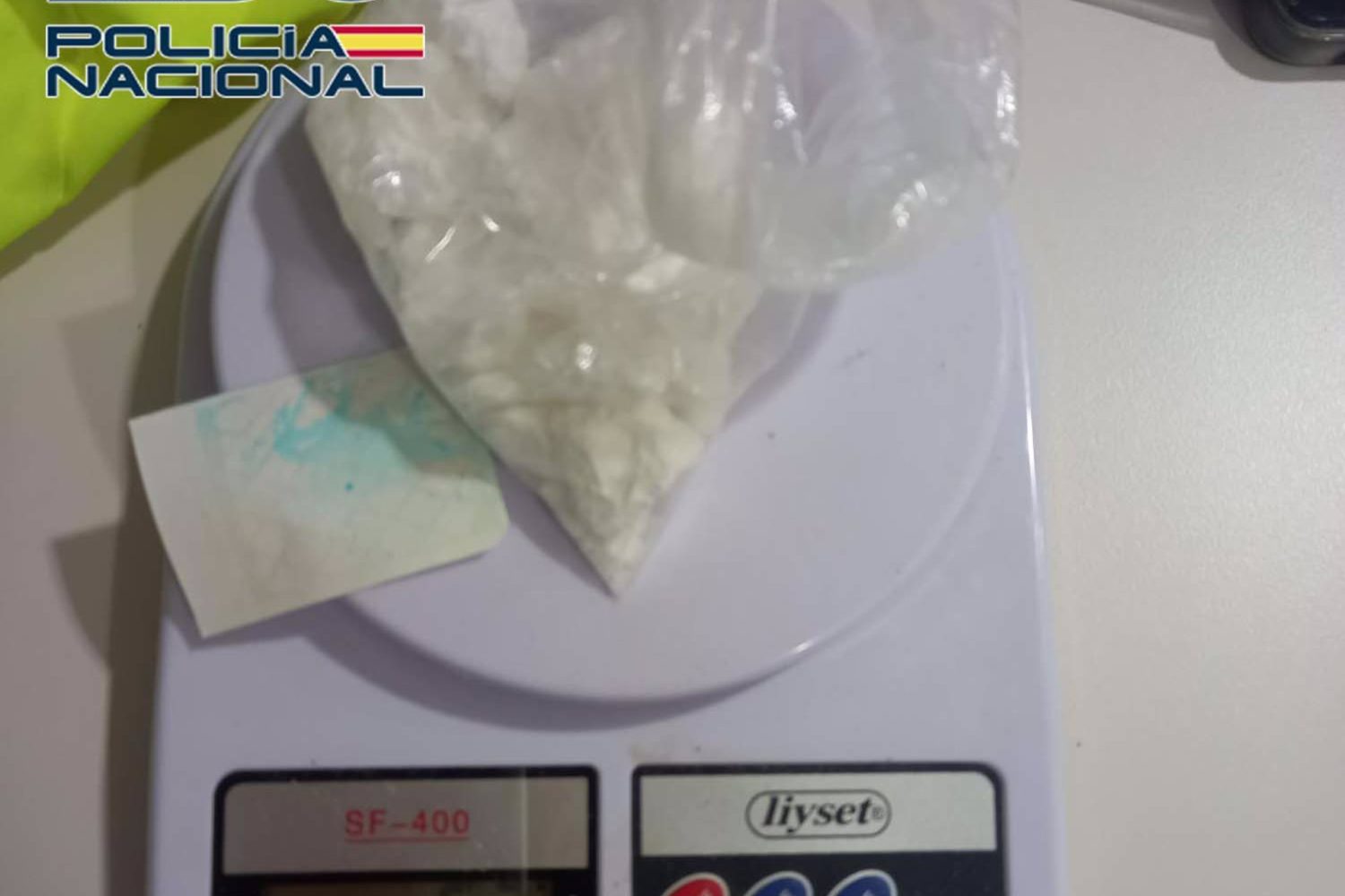 Cocaína incautada en Cáceres