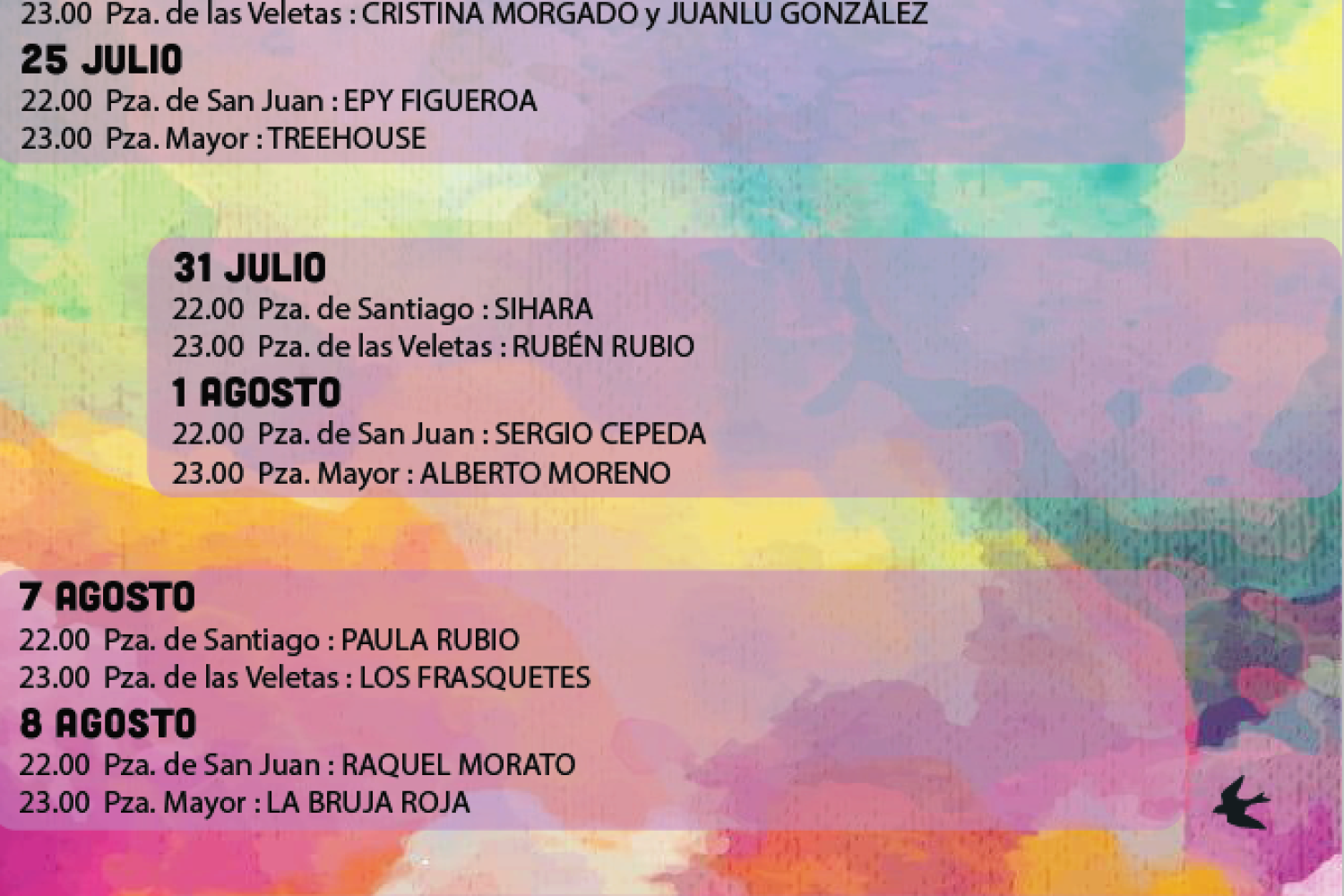 conciertos musicales