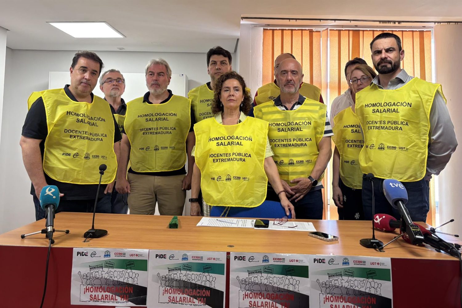 docentes en lucha