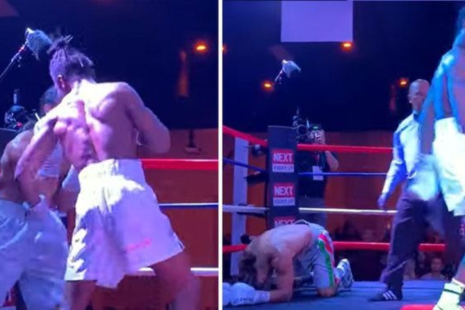 El hijo de Evander Holyfield asombra de nuevo: vence por K.O